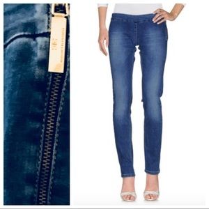 NWT Elisabetta Franchi couture skinny jeans sz 30